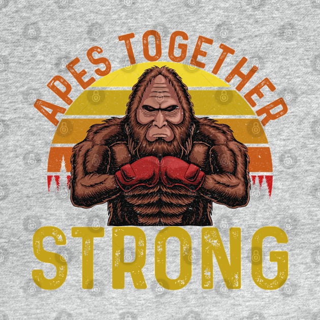 Apes Together Strong by Seaside Designs